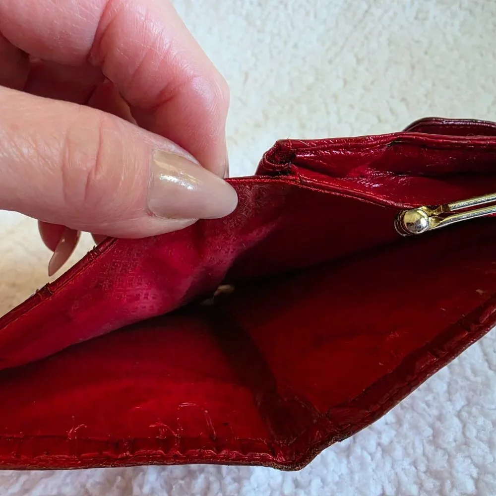 Collection of Red Eel Purse Accessories - Picture 7 of 16